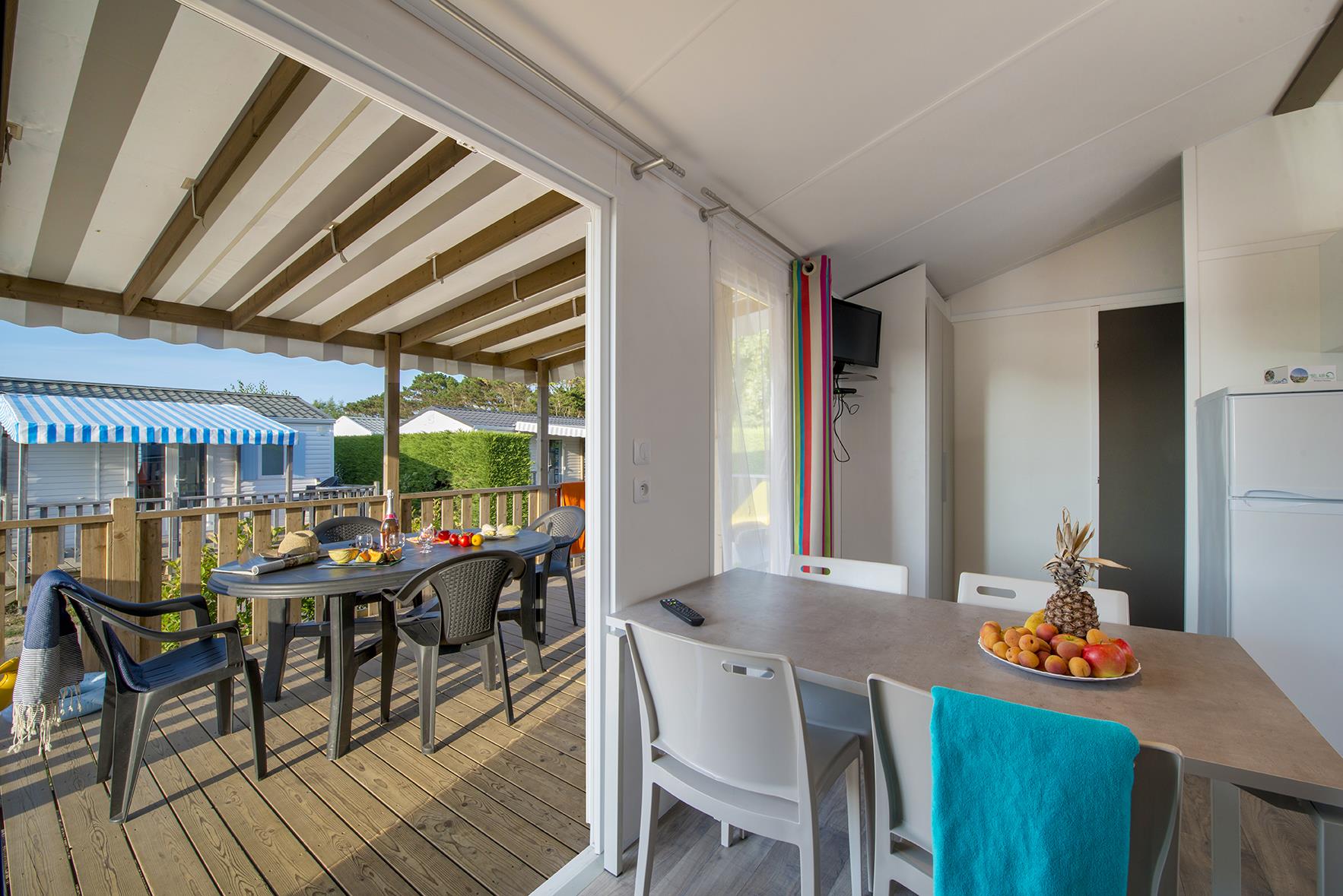 Accommodation - Gamme Prestige 3 Bedrooms 32² - Camping l'Océan