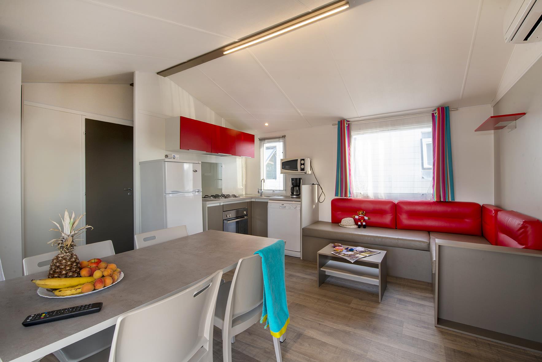 Accommodation - Gamme Prestige 3 Bedrooms 32² - Camping l'Océan