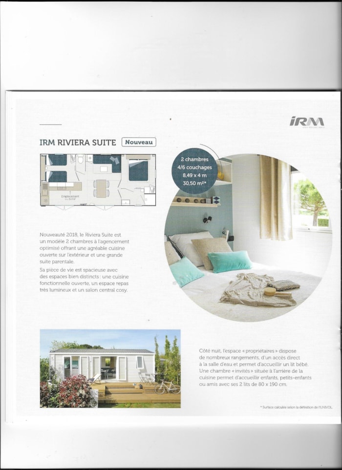 Casa Mobile Super Riviera Suite (2 Camere) + Terrazzo