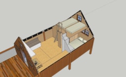 Location - Cabane Les 12 Cols - Camping Les 12 Cols