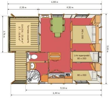 Accommodation - Chalet Alambre - Espace Nature de Sabatoux