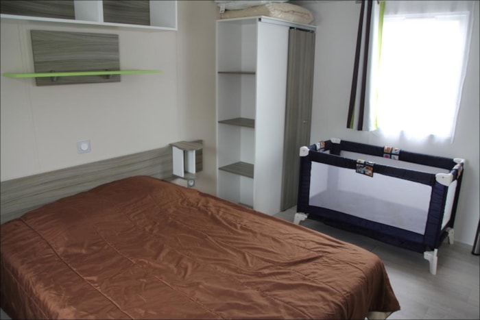 Mobil-Home Excellence Pmr – Adapté Pour Personnes À Mobilité Réduite (2 Chambres) 32M²