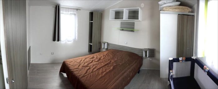 Mobil-Home Excellence Pmr – Adapté Pour Personnes À Mobilité Réduite (2 Chambres) 32M²