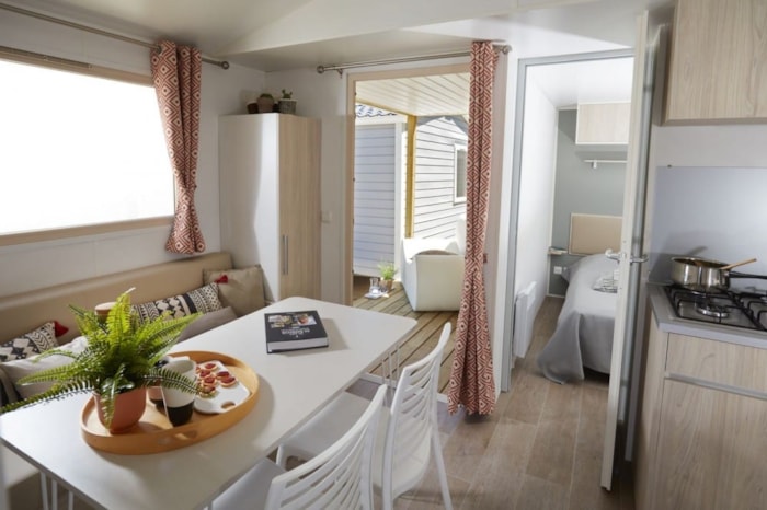 Mobil-Home Excellence (3 Chambres) 32-34 M² + Terrasse Bois