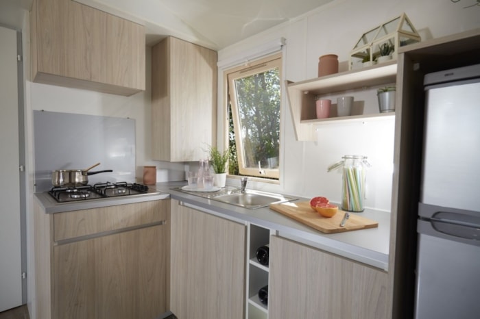Mobil-Home Excellence (3 Chambres) 32-34 M² + Terrasse Bois