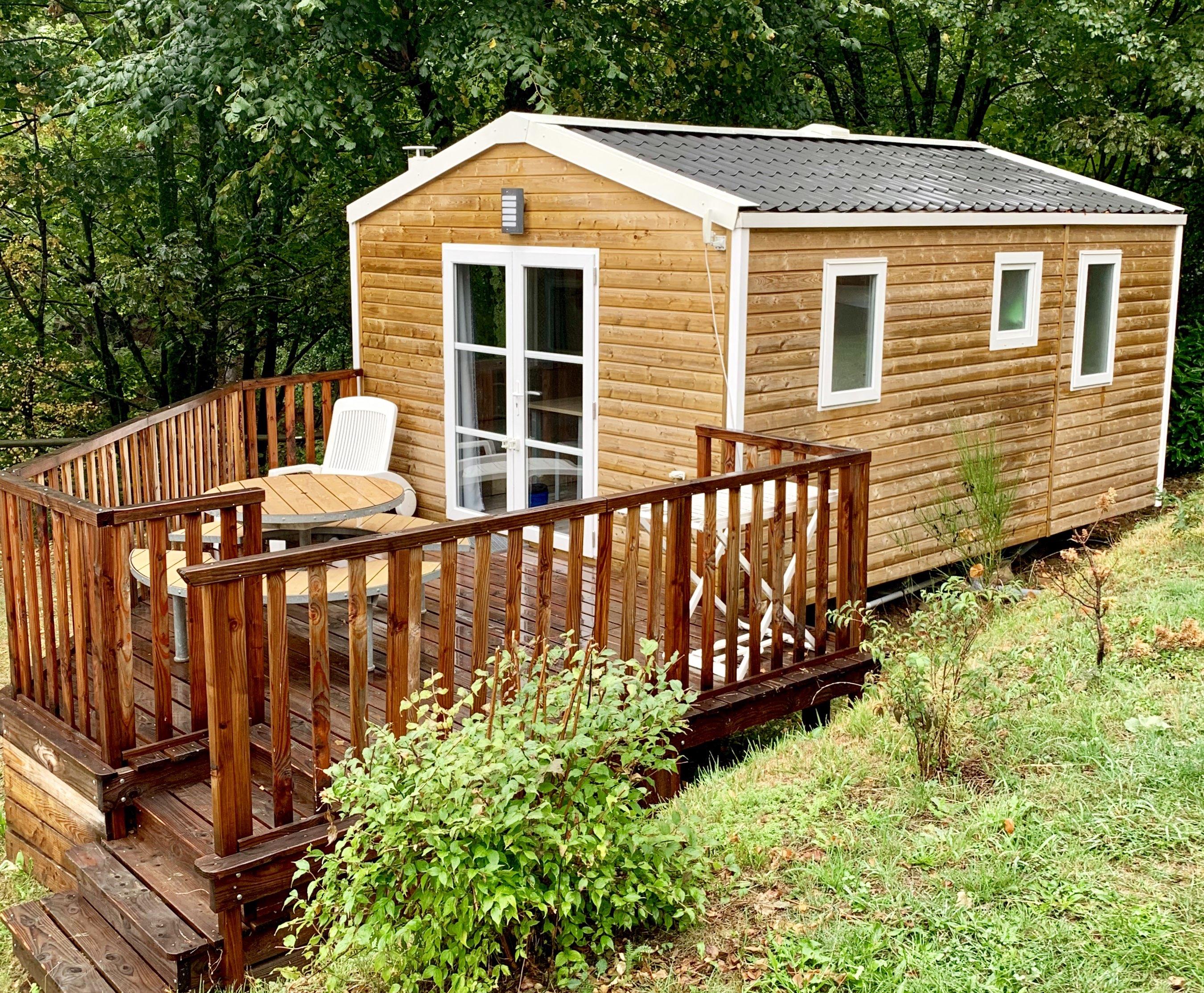 Chalet Tiny House 1 Chambre Et Un Convertible Dans Le Salon, 4 Personnes Chalet Tiny House 1 Chambre Et Un Convertible Dans Le Salon, 4 Personnes