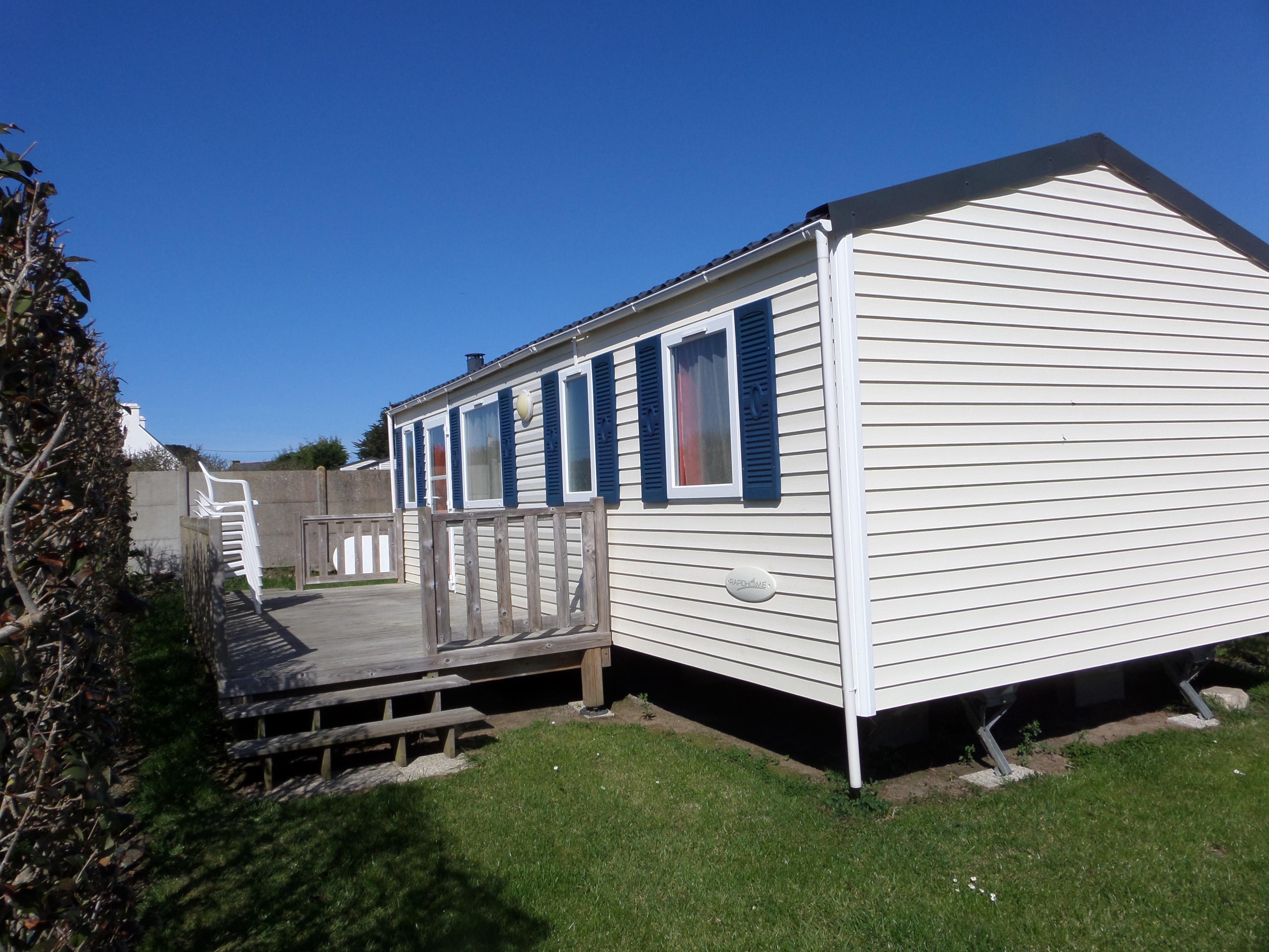 Mobil-Home Rapidhome 33.5 M² / 3 Chambres - Terrasse Semi-Couverte Mobil-Home Rapidhome 33.5 M² / 3 Chambres - Terrasse Semi-Couverte