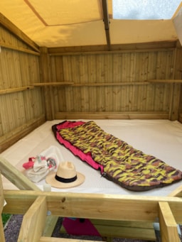 Location - Bungalow Toilé Campetoile 1 Chambre - Camping DOMAINE DE KERELLY