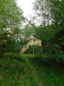 Location - Bungalow Toilé Campetoile 1 Chambre - Camping DOMAINE DE KERELLY