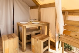 Location - Lodge | 17M² | 2 Chambres | Terrasse Non Couverte - - Homair-Marvilla - Dunes et Soleil