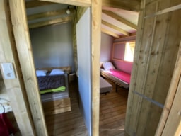Location - Cabane Lodge Sweet Flower Premium 32M² 2 Chambres - Flower Camping Le Pré des Sables