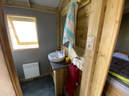 Location - Cabane Lodge Sweet Flower Premium 32M² 2 Chambres - Flower Camping Le Pré des Sables