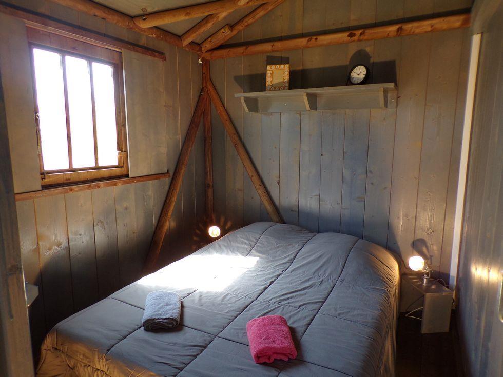 Location - Flower Lodge Sur Pilotis Confort 34M² 2 Chambres + Terrasse Couverte 10M² + Tv - Flower Camping Provence Vallée