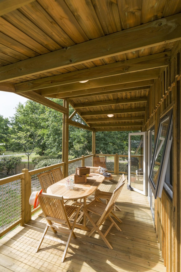 Chalet Sesame Premium 35M² 3 Habitiones + Terraza