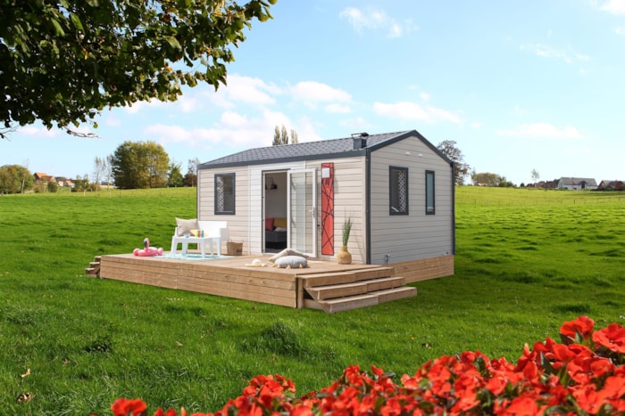 Mobil-Home Confort+ 20M² 1 Chambre Dont Terrasse Et Lave-Vaiselle