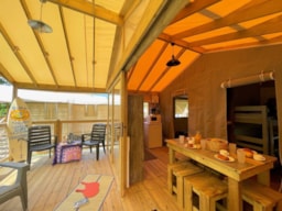 Location - C- Lodge Pilotis - 2 Chambres 24M² Avec Terrasse Couverte - Chadotel Les Jardins Catalans