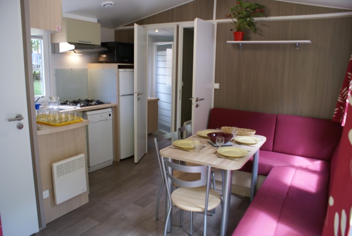 Mobil Home 'Louisiane' Oakley-Océane-Pacifique (2 Chambres)