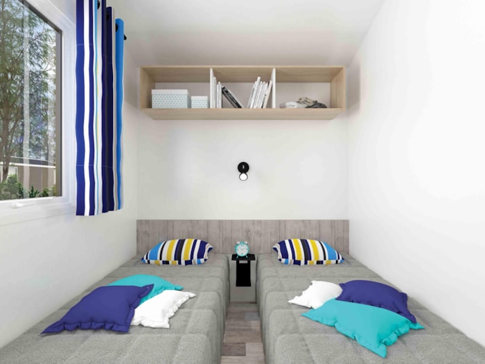 Mobil Home Malaga 2 Chambres - 23 M² + Terrasse Intégré De 8 M²