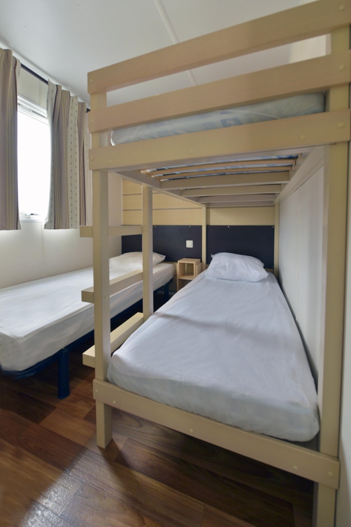 Mobil Home Titania 2 Chambres - 32M² + Terrasse Semi Couverte