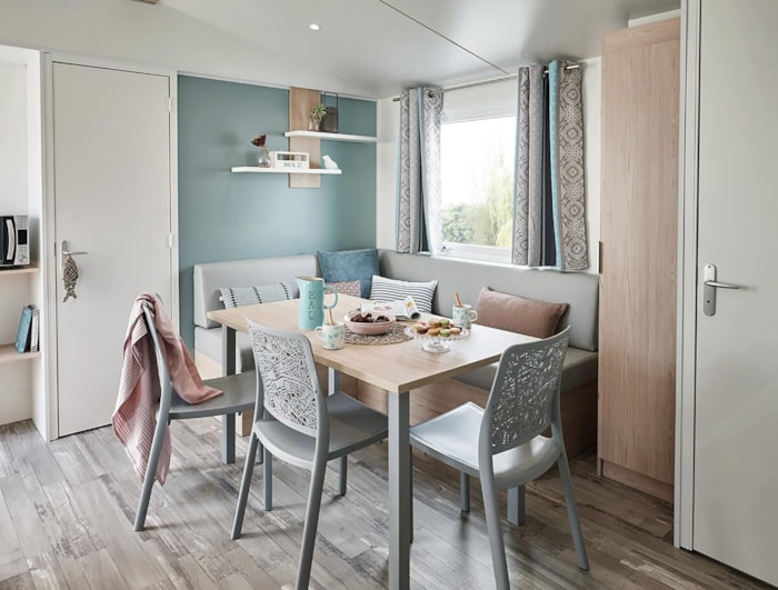 Mobil Home Lodge 8073 3 Chambres - 33 M² + Terrasse Semi Couverte
