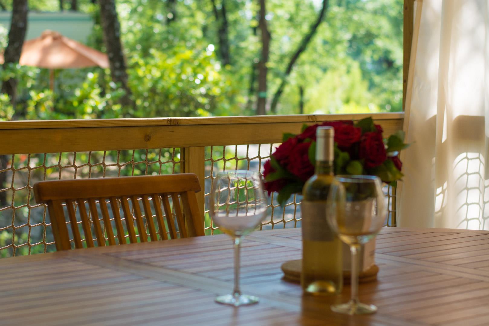 Location - Cabane Luxe (2 Chambres) - Camping Les Cent Chênes