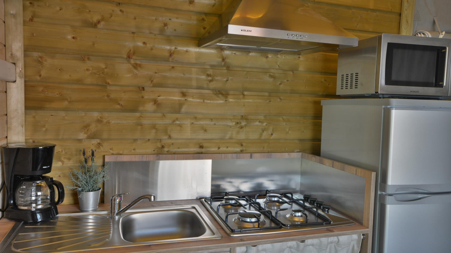 Location - Cabane Luxe (2 Chambres) - Camping Les Cent Chênes