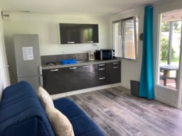 Location - Studio S1 - 27 M² - Grand Confort - 1 Chambre - Camping Bleu Mer