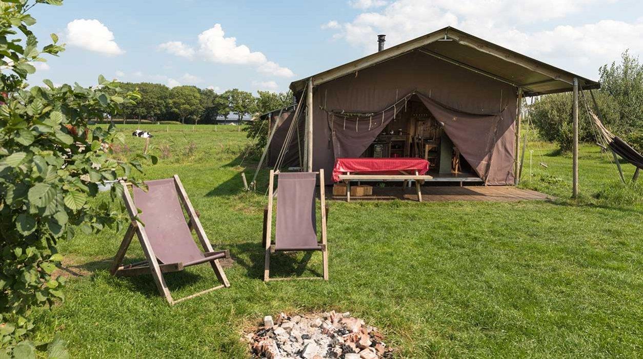 Location - Canvaslodge (Max. 5 Adultes + 1 Enfant) - Camping la Ferme de la Folivraie