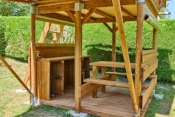 Location - Tente Bivouac - Camping la Ferme des 4 Chênes