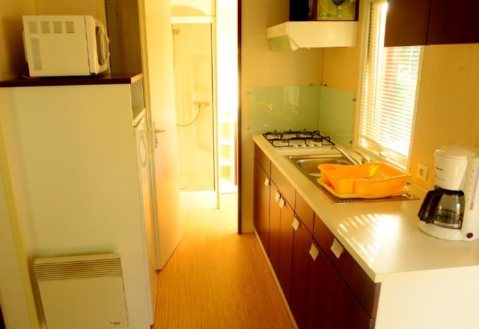 Mobil Home Eco 24-27M² (2 Chambres) + Terrasse Couverte