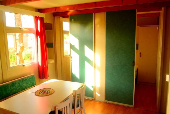 Chalet Eco 18M² (2 Chambres) + Clim + Terrasse Couverte