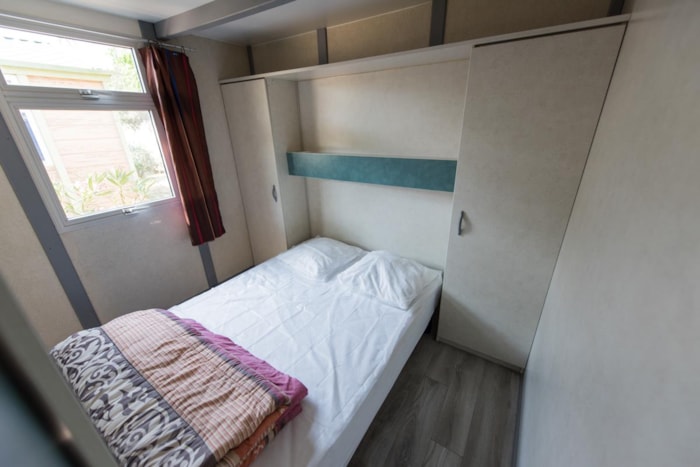 Chalet Eco 18M² (2 Chambres) + Clim + Terrasse Couverte