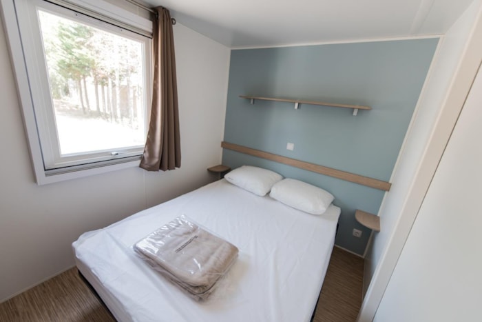 Mobil Home Confort+ 33M² (3 Chambres) + Clim + Terrasse Couverte