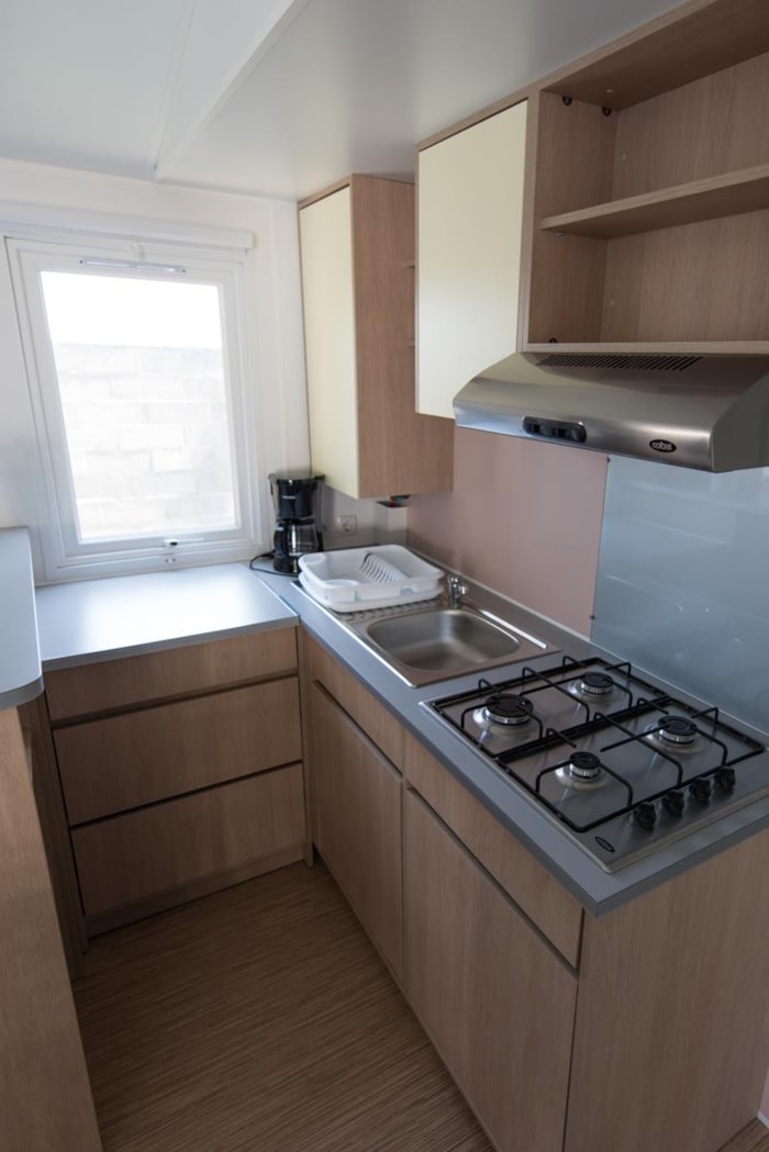 Mobil Home Confort+ 33M² (3 Chambres) + Clim + Terrasse Couverte