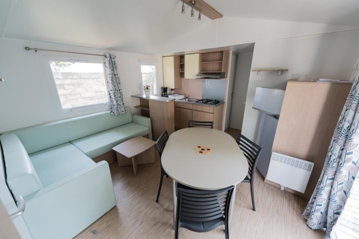 Mobil Home Confort+ 33M² (3 Chambres) + Clim + Terrasse Couverte