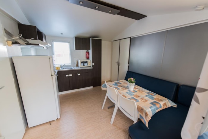 Mobil Home Confort 24-27M² (2 Chambres) + Clim + Terrasse Couverte