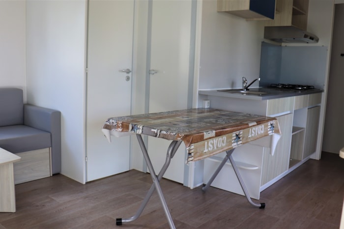 Mobile Home Confort+ 29 M2 (2 Chambres) + Clim + Terrasse Couverte