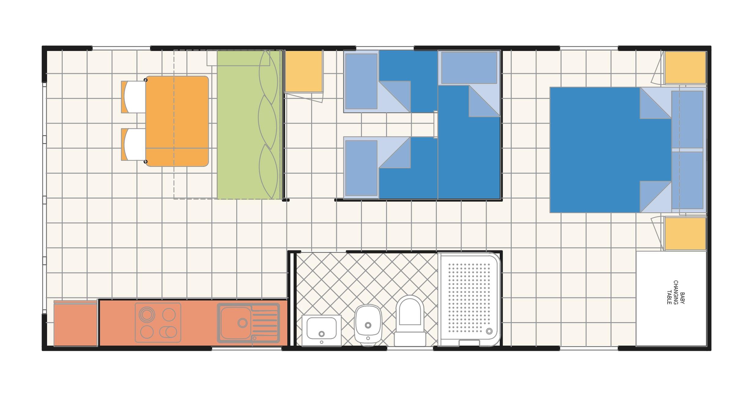 Accommodation - Mobile-Home Boat - Pineto Beach Village e Camping