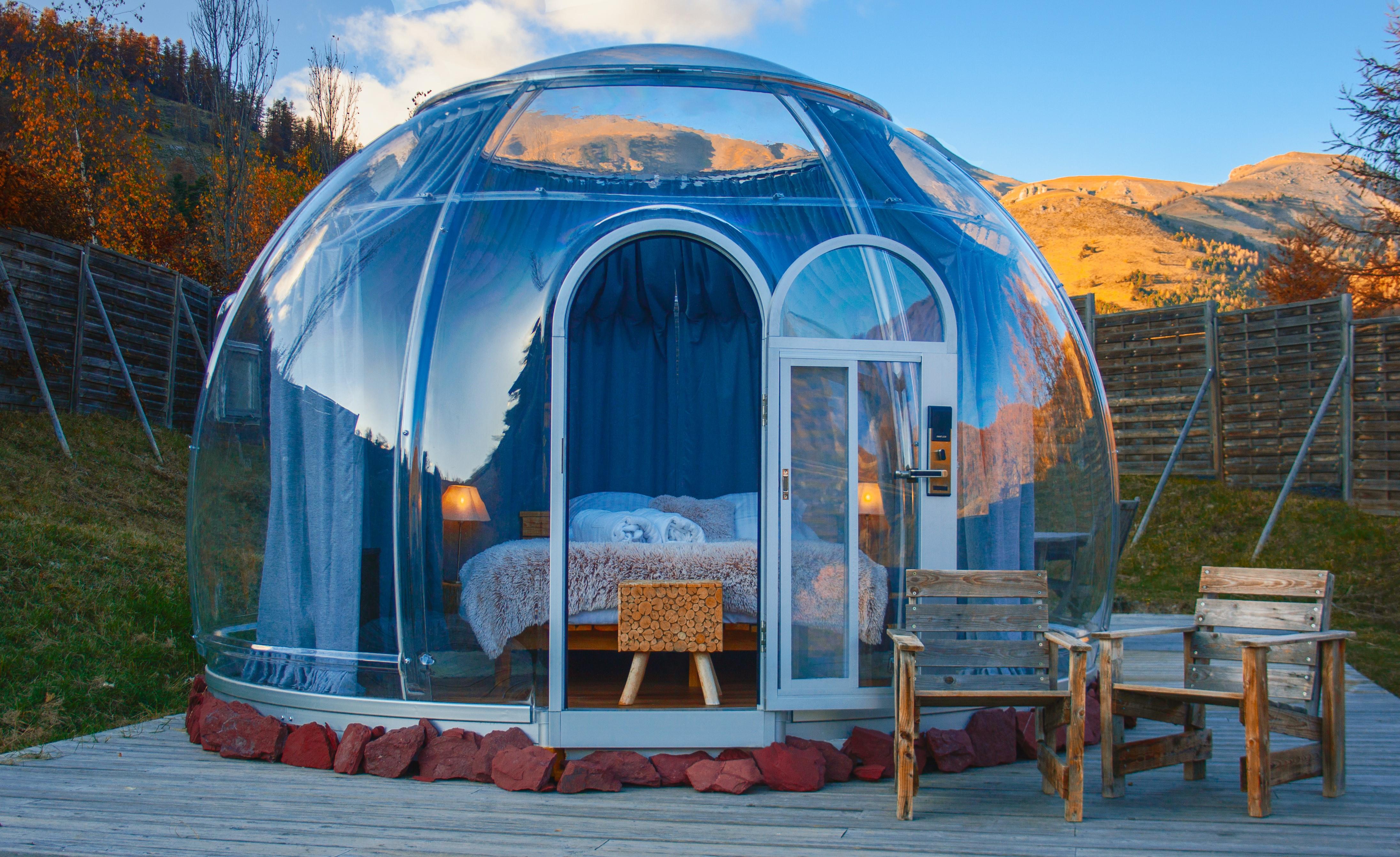 Location - La Bulle Du Mounier - Camping Le Cians