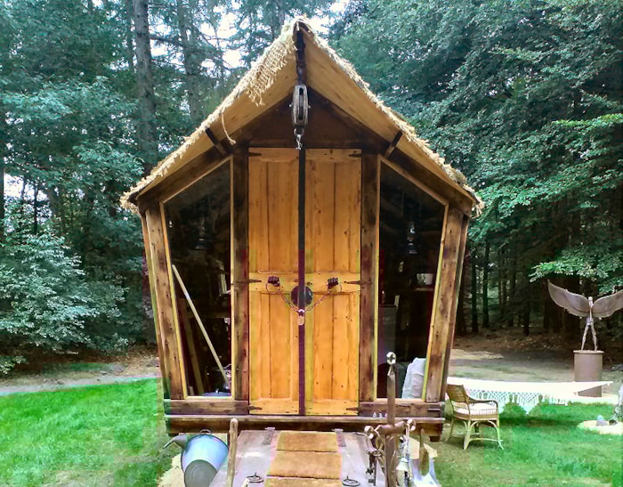 Roulotte In Legno Escape