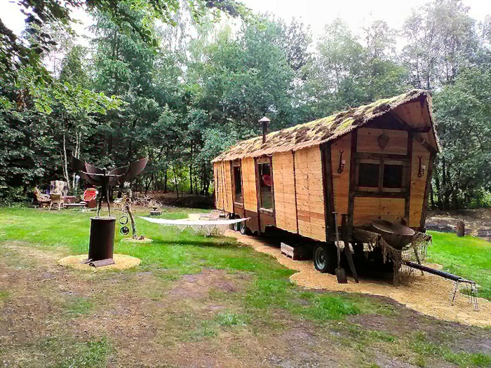 Roulotte In Legno Escape
