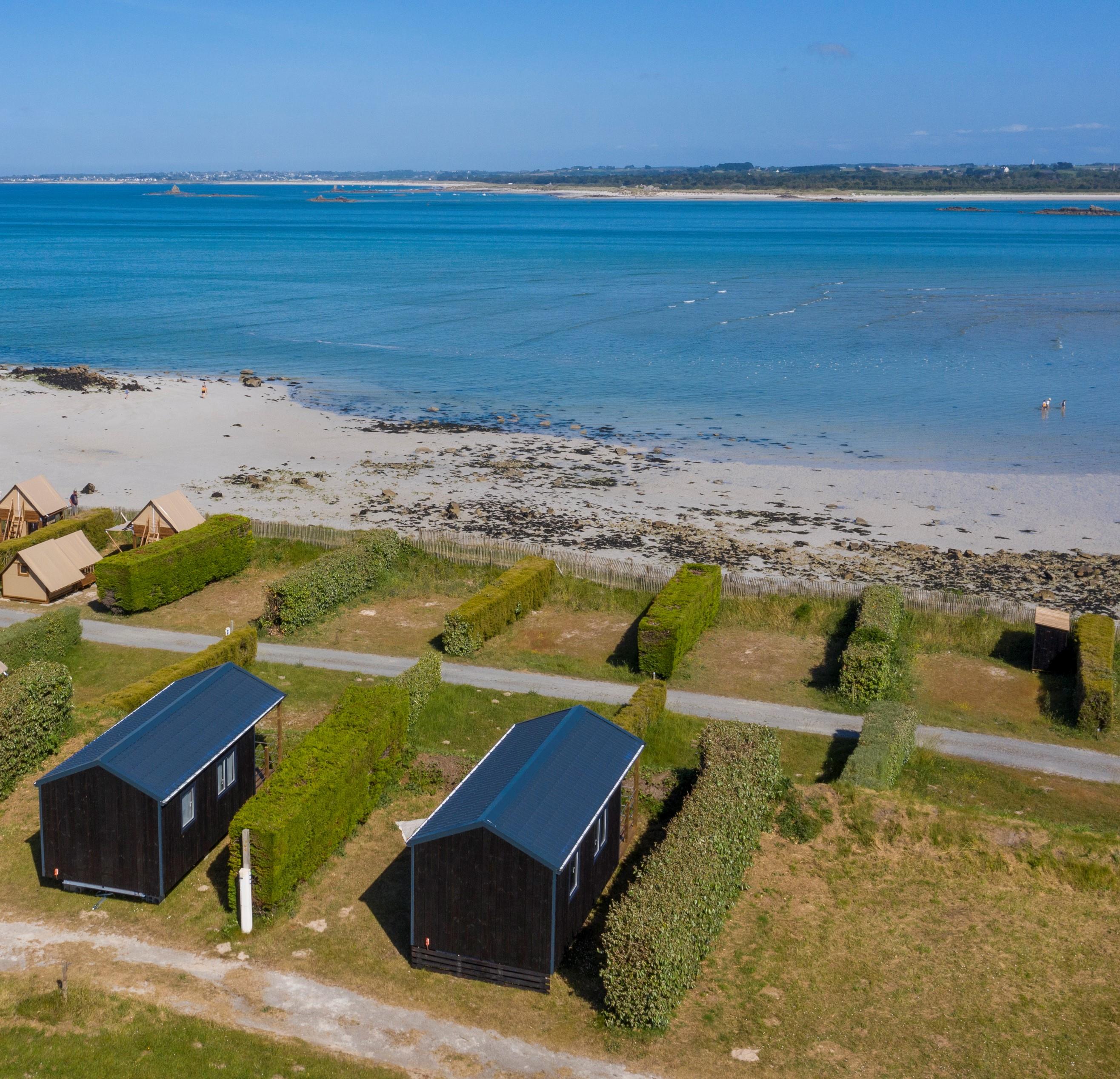 Location - Cabane 2 Chambres Vue Mer (Sans Sanitaire) - Slow Village Breizh Légendes