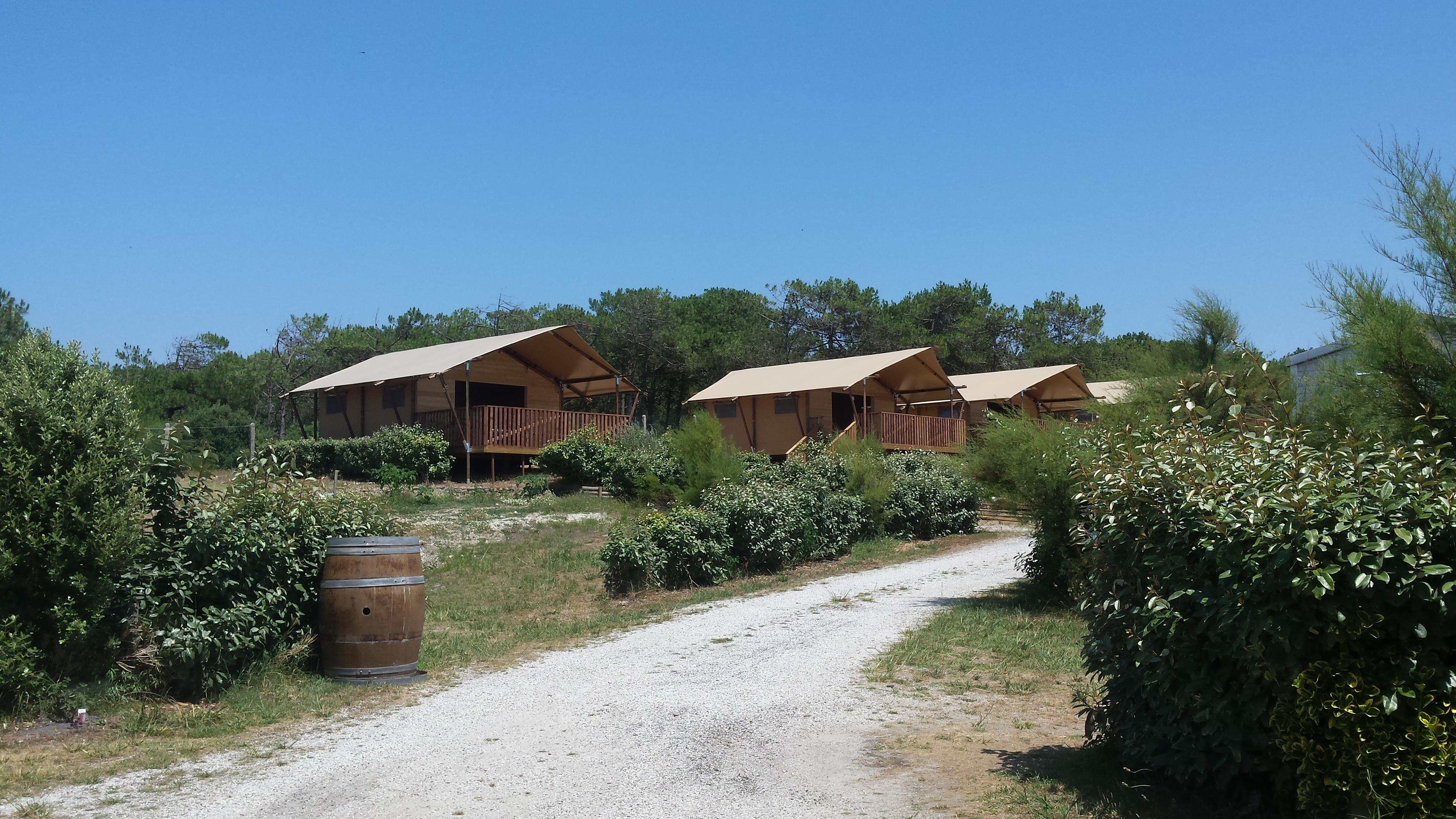 Location - Lodge Dimanche Vue Ocean 1 Chambre Pas Animaux - Camping Le Soleil d'Or
