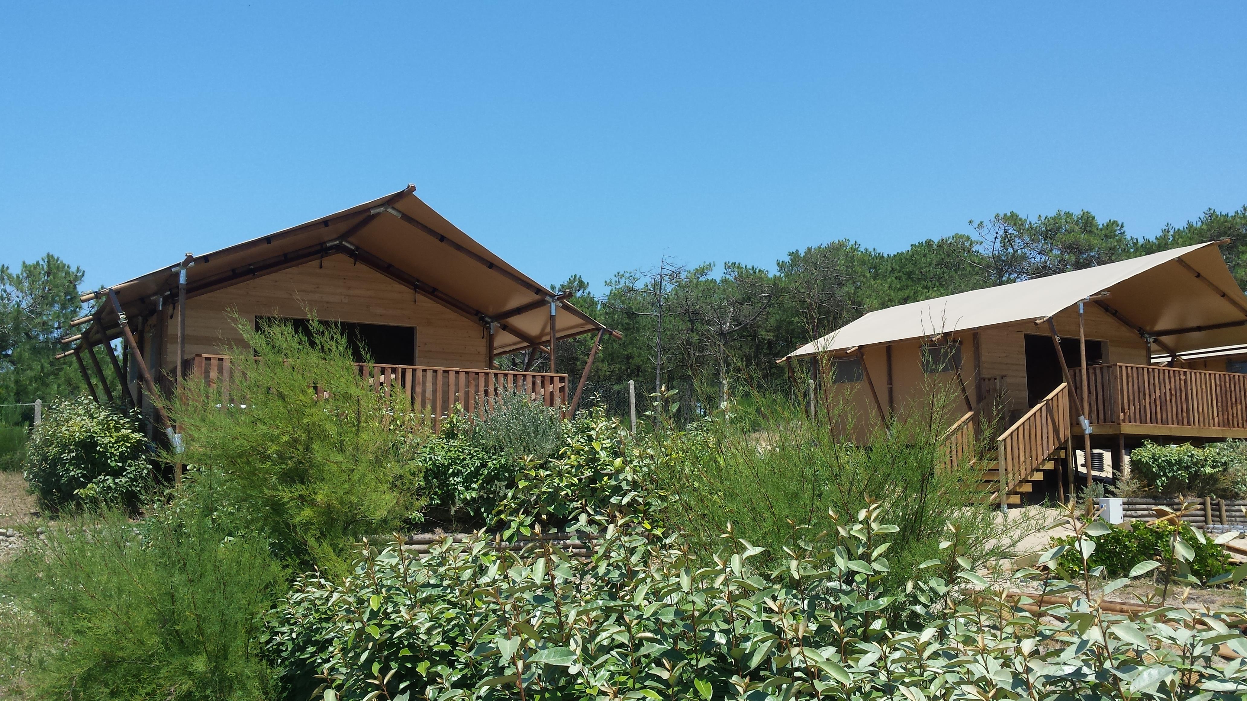 Location - Lodge Dimanche Vue Ocean 1 Chambre Pas Animaux - Camping Le Soleil d'Or