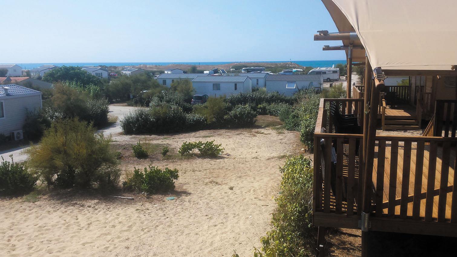 Location - Lodge Dimanche Vue Ocean 1 Chambre Pas Animaux - Camping Le Soleil d'Or