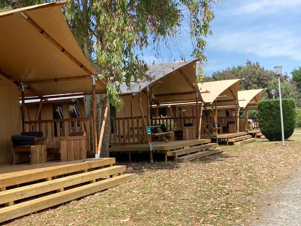 Location - Wood Lodge - Avec Sanitaire - Village Seasonova Bassin d'Arcachon