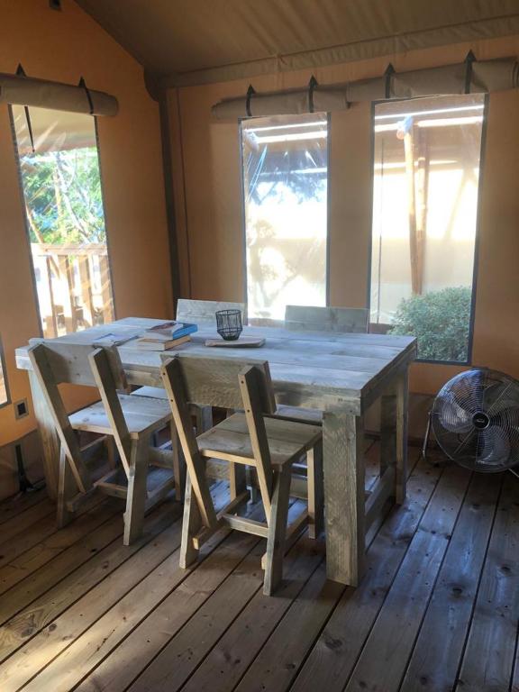 Location - Wood Lodge - Avec Sanitaire - Village Seasonova Bassin d'Arcachon