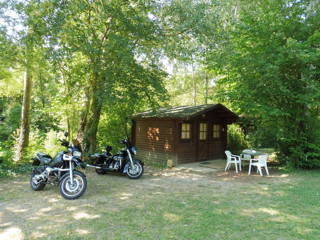 Location - Cabane En Bois Double - Camping La Vaugelette
