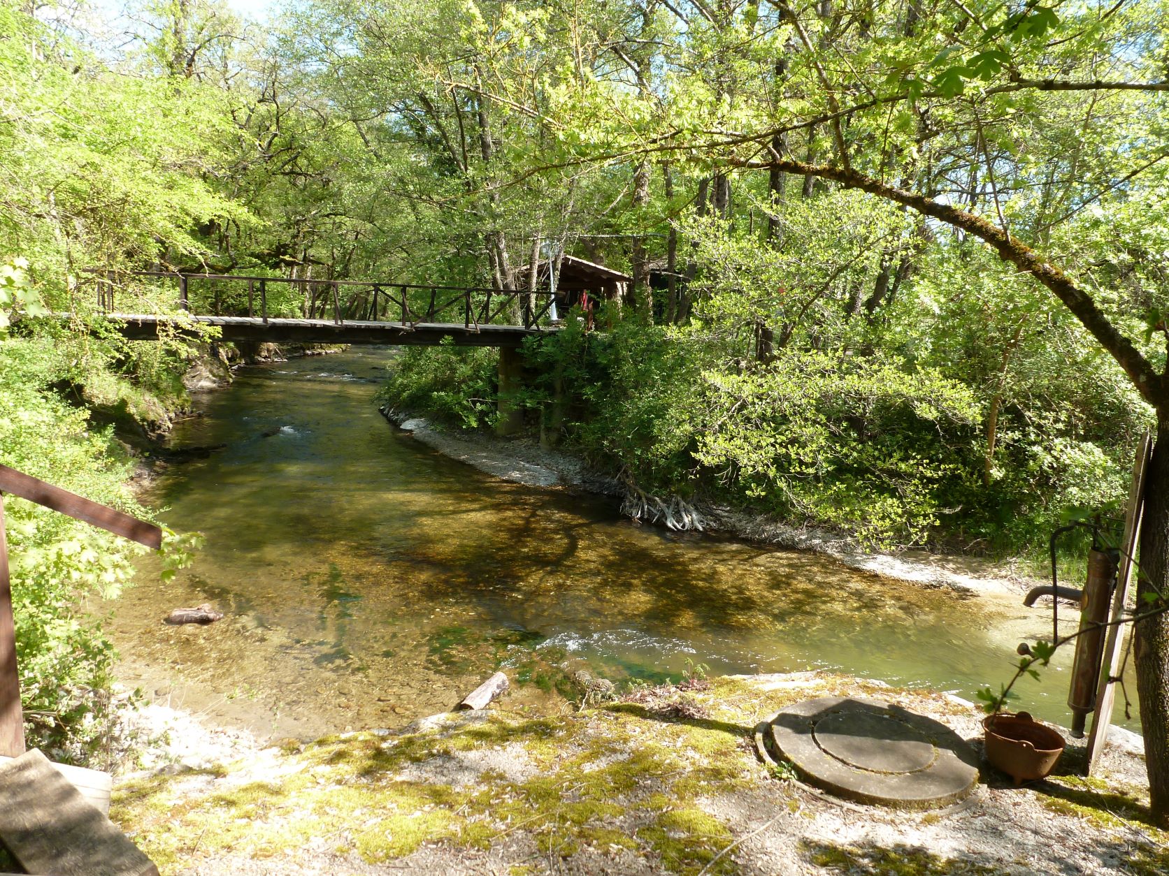 Location - Cabane En Bois Double - Camping La Vaugelette