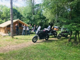 Location - Tente Lodge - 4 Lits Simples - - Camping La Vaugelette